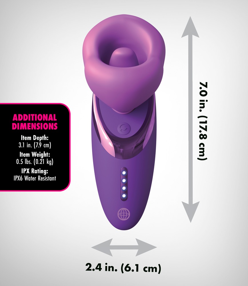 SEXTOY MULHER Fantasy For Her Pleasure Sucker Fantasy For Her Pleasure Sucker