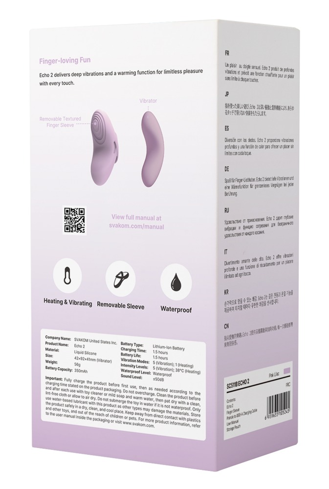 SEXTOY MULHER Svakom Echo 2 Svakom Echo 2