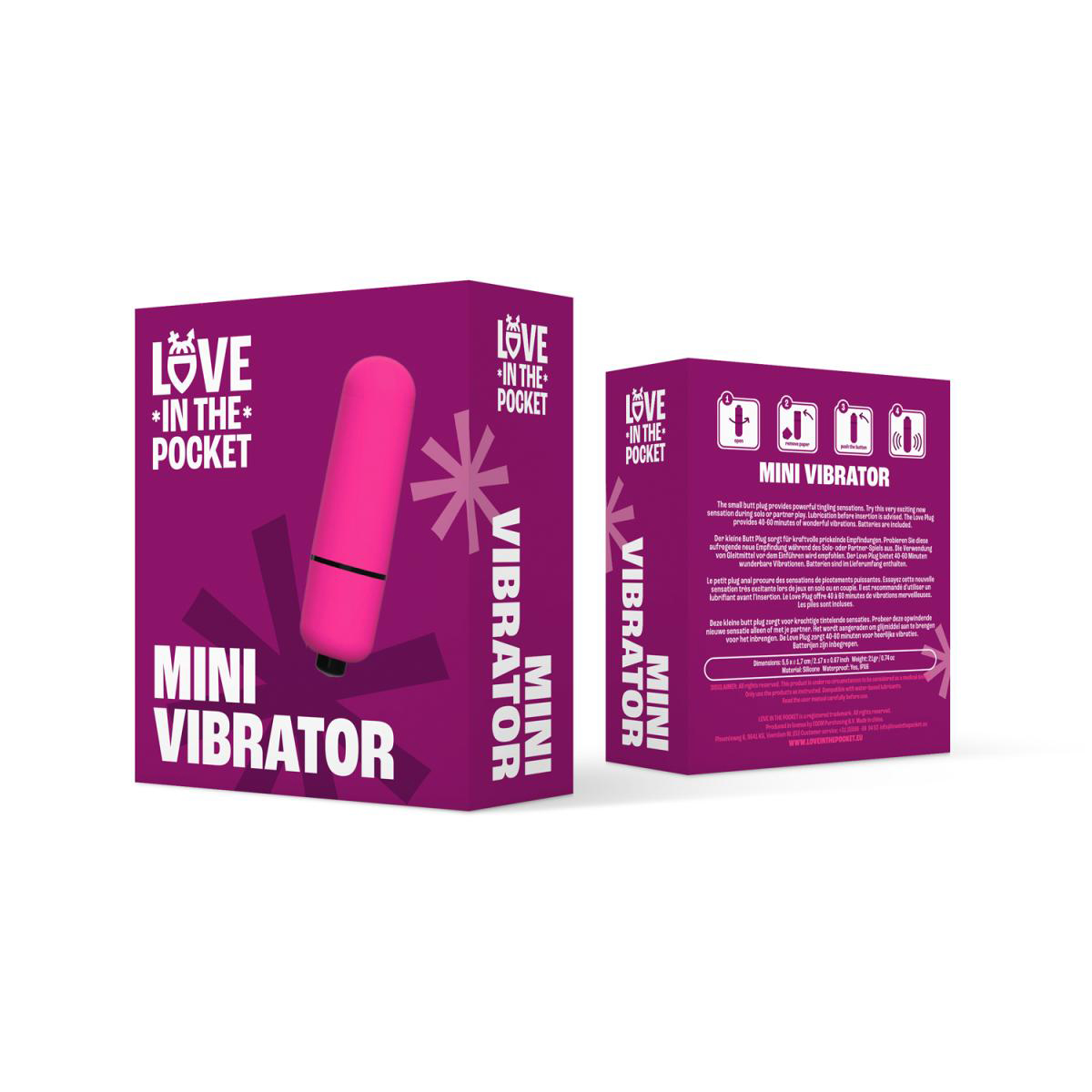 SEXTOY MULHER Ovos e Balas Mini Bala Vibratória