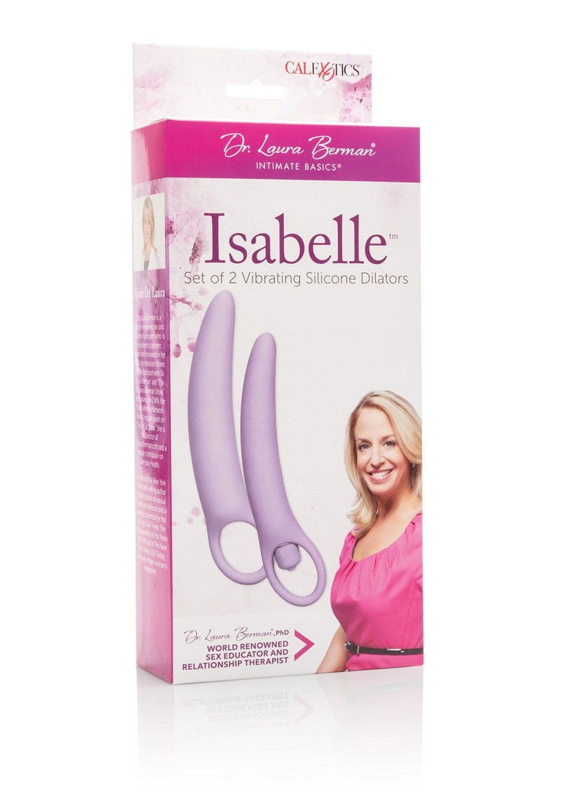 SEXTOY MULHER Terapeuticos ISABELLE SET OF 2 VIBRATING SILICONE DILATORS