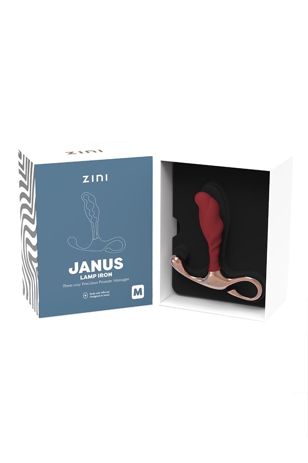 SEXTOY HOMEM Massajador Próstata Zini Janus Lamp Iron M Massajador Próstata Zini Janus Lamp Iron M