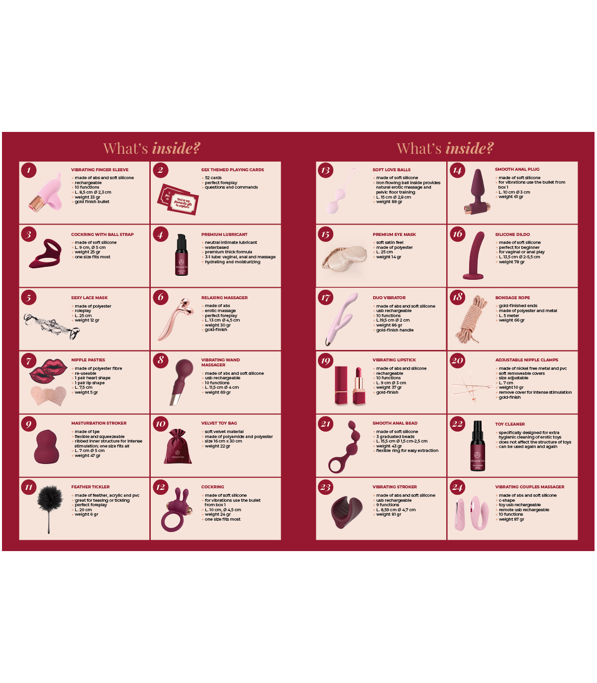 BRINCADEIRAS JOGOS Sugestões e Presentes Calend&aacute;rio Advento Sexy Love Calend&aacute;rio Advento Sexy Love