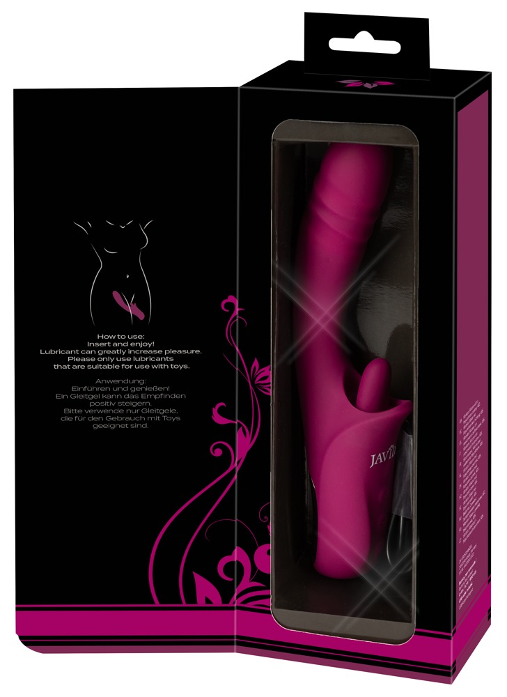 Vibrador Javida com L&iacute;ngua Vibrador Javida com L&iacute;ngua