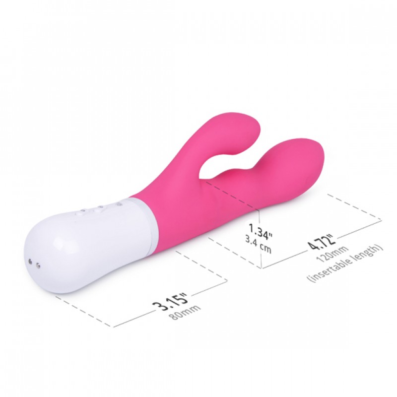 lov3582 Vibrador Nora c/ Rotação Vibrador Nora c/ Rotação