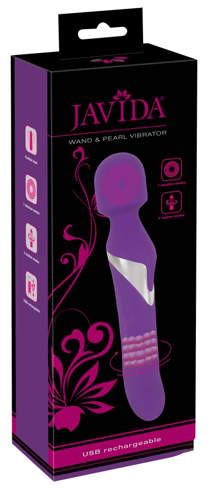 &Oacute;LEOS & MASSAGEM Massajadores Varinha Javida Wand & Pearl Javida Wand & Pearl