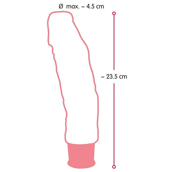 VIBRADORES Vibrador Pele Natural Vibrador Pele Natural