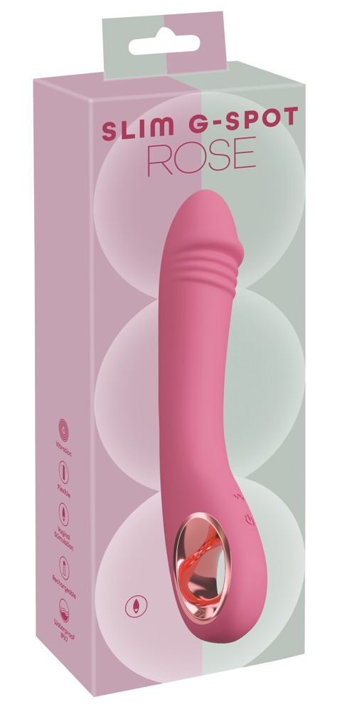 VIBRADORES Slim G-Spot Rose Slim G-Spot Rose