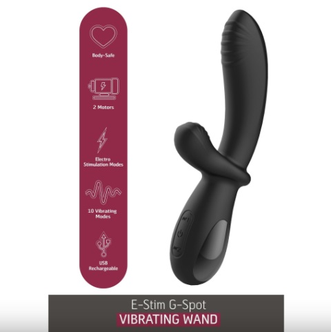 VIBRADORES Vibrador E-Stim G-Spot Vibrador E-Stim G-Spot