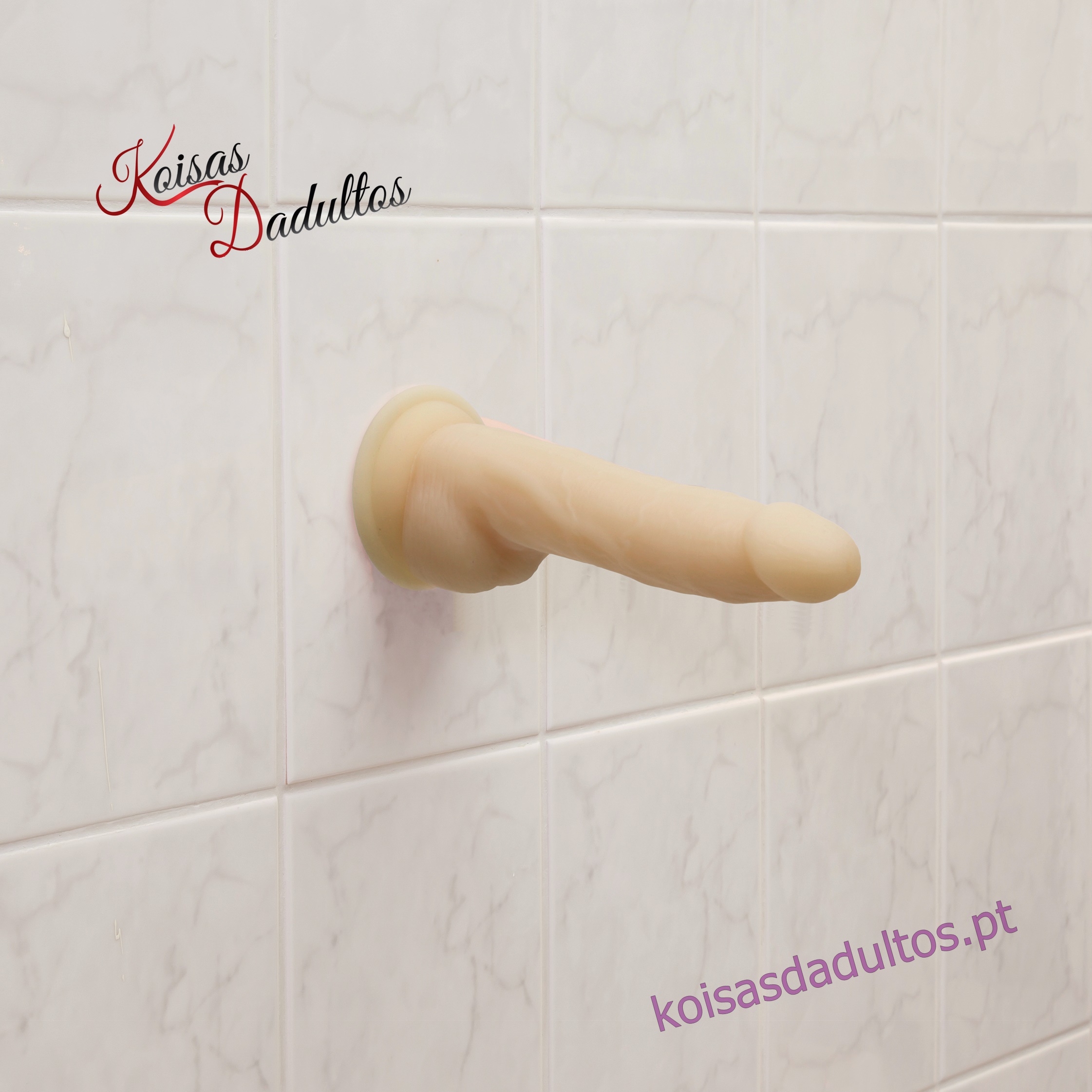 e31779 Vibrador Rotativo Ultra Realista 18 cm Vibrador Rotativo Ultra Realista 18 cm