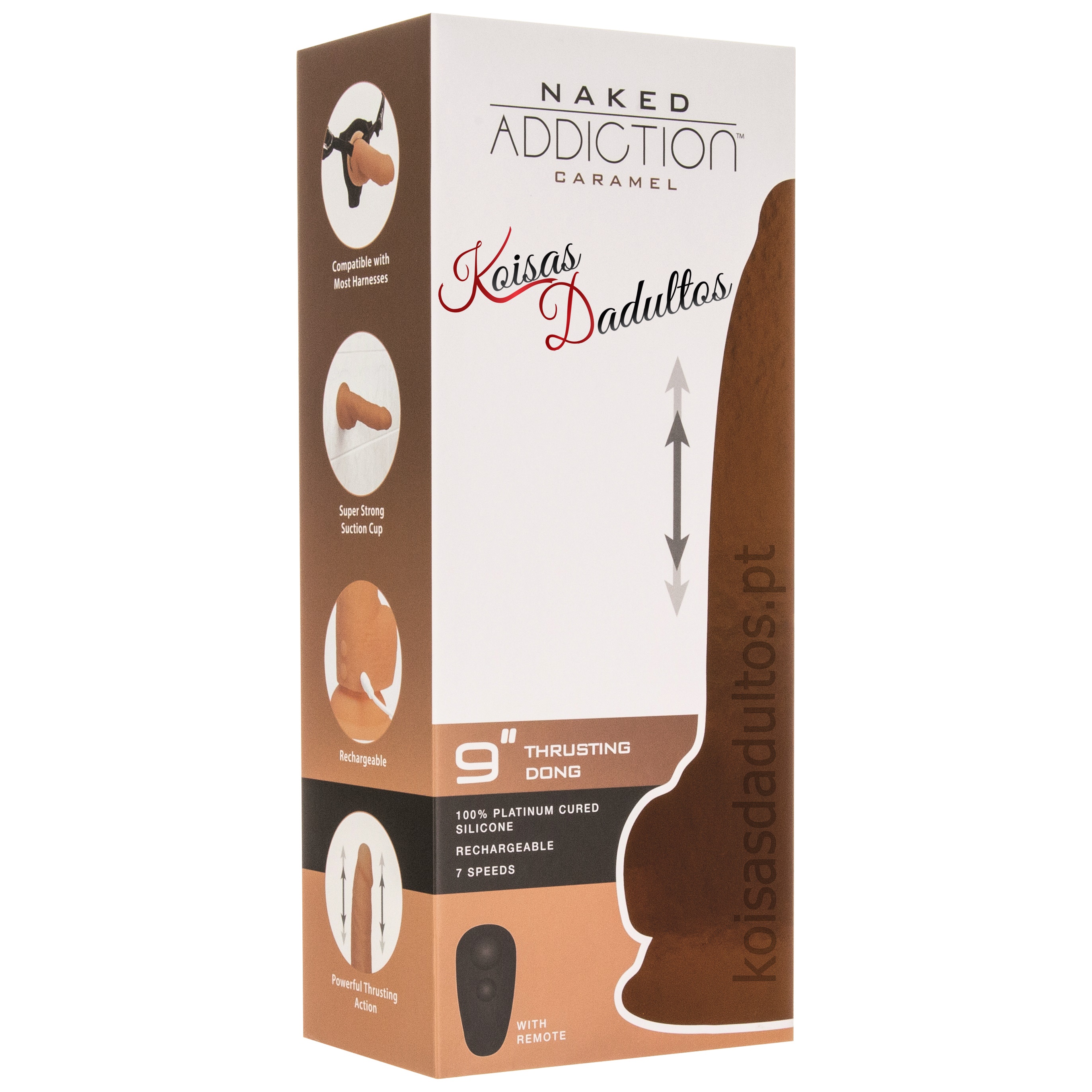 SEXTOY MULHER Vibrador Sobe e Desce 23 cm Vibrador Sobe e Desce 23 cm