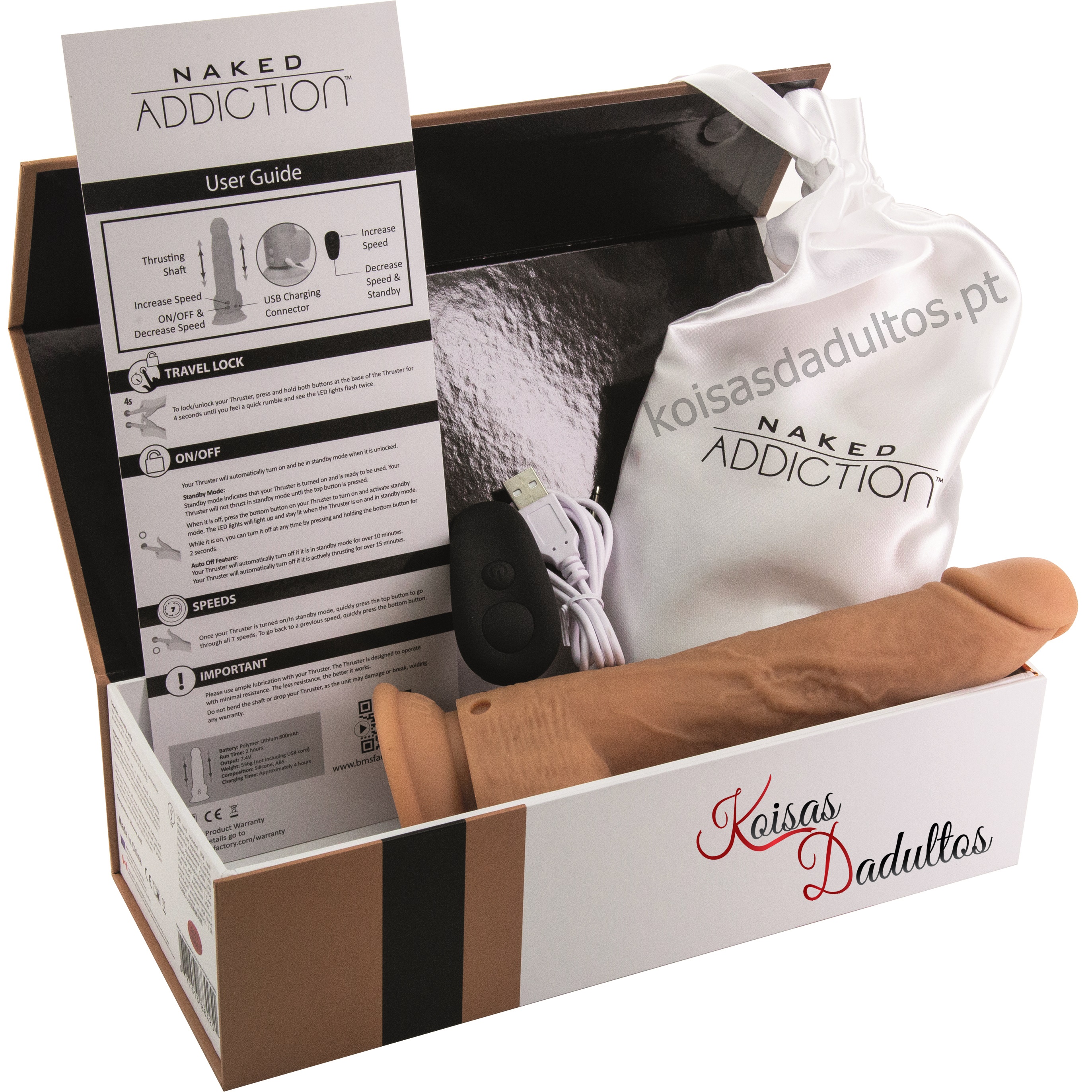 SEXTOY MULHER Vibrador Sobe e Desce 23 cm Vibrador Sobe e Desce 23 cm