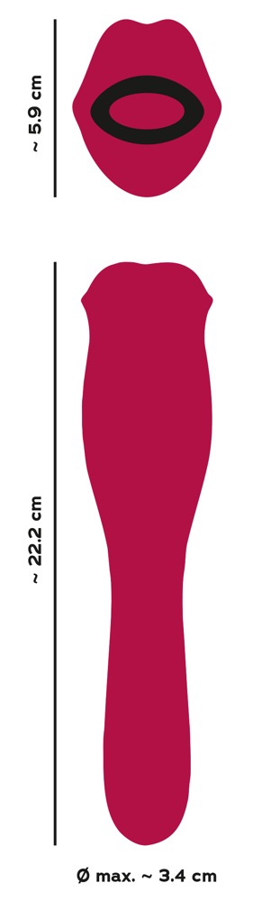 SEXTOY MULHER Vibrador Oral Fun Vibrador Oral Fun