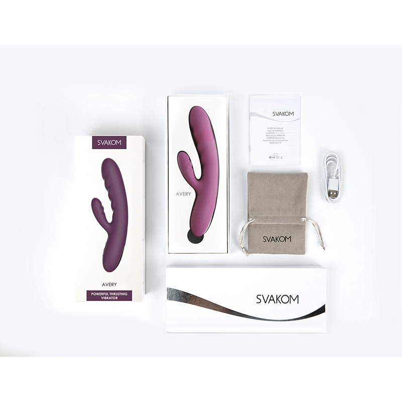 SEXTOY MULHER Svakom - Vibrador de Impulso Poderoso Avery Svakom - Vibrador de Impulso Poderoso Avery