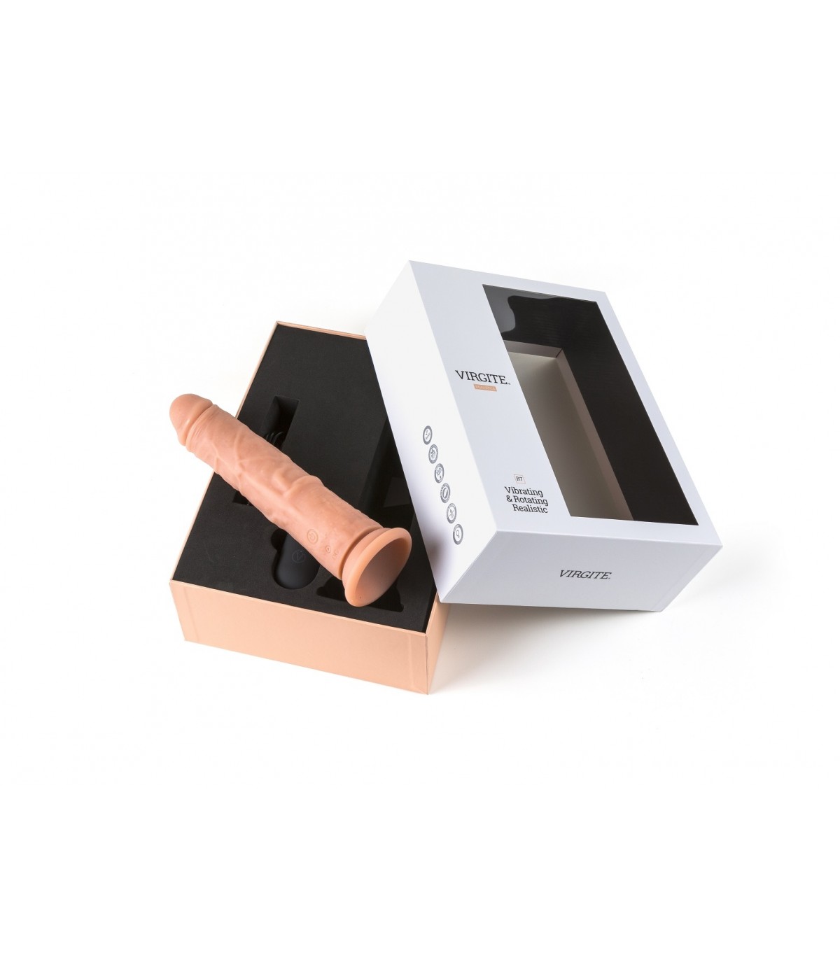 SEXTOY MULHER Vibrador Realístico com Rotação R7 Vibrador Realístico com Rotação R7